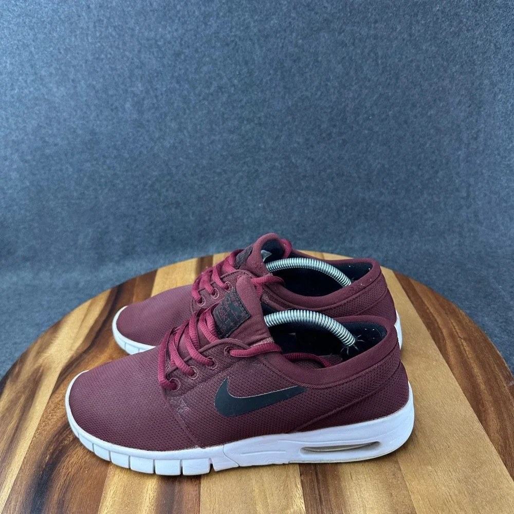 Nike SB Stefan Janoski Max Burgundy Kids 6.5Y Womens 8 905217-601